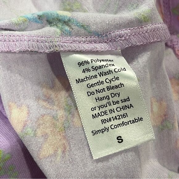 LuLaRoe Midi Julia Dress Short Sleeve Crew Neck size small - Picture 9 of 11